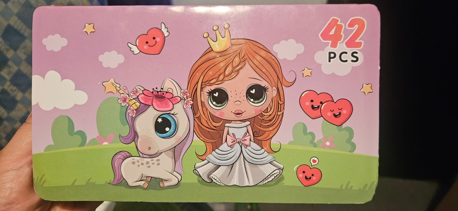 Kit Arte Escolar 42 Piezas Niños Set Infantil Para Pintar